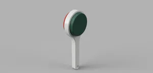 Police lollipop light - roadblocker