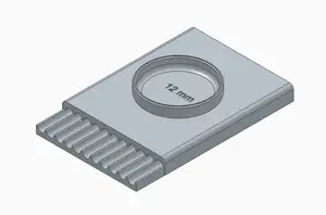 fishing boilie rolling board (8mm-12mm-16mm-20mm)