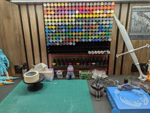 AK Interactive Inks range shelf