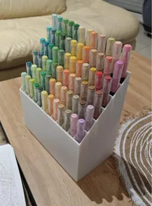 Storage box for pencils, felt-tip pens.../ Casier de rangement pour crayons, feutres...