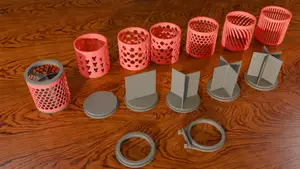 Pen Holder – Customizable Organizer for Desk, Art Supplies & Scool