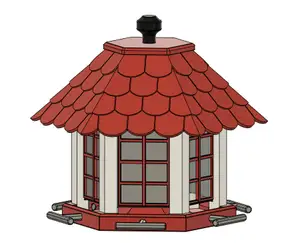 Hexa Vogel Futterhaus