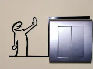 Funny Light Switch Gadget – La Linea Balum 34