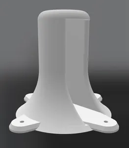 Recessed Can Light to VESA 75 Mounting Plate