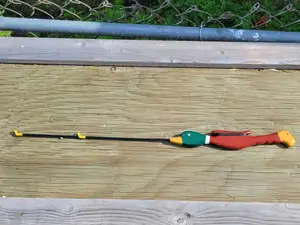 The Green Hornet Ice Fishing Rod