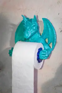 Bar for Toilet Paper Dragon (by Kimbolt)