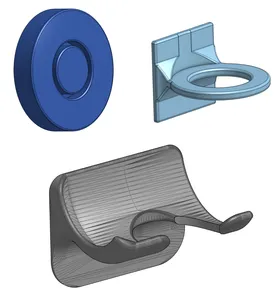 Ultimate Dyson Hair Dryer Wall Accessory Mount Set