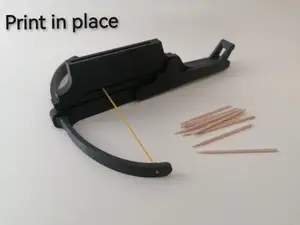 Repeating crossbow (print in place)