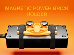 LTT Power Brick Holder Magnetic Bracket - Power Supply Cable Management Clip