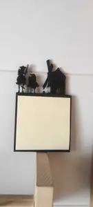 Un porta Post-It Mancheguito de el señor Quijote y Sancho