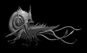 Spelljammer Ships - Full Sized and Tiny models