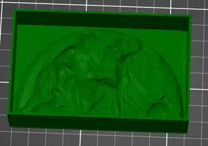 Bacchus and Cupid Soap Mold