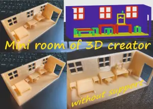 Diorama - Mini room of the 3D creator