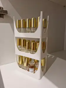 Stacked organizer for perfume testers