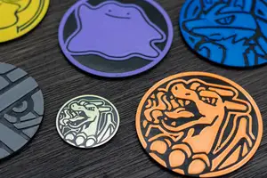 Pokemon Coasters Vol. 1 - Charizard, Lucario, Psyduck, Ditto, Metagross