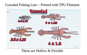 Soft Crawdad Lure