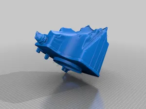 DRZ400 air box 3d scan
