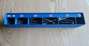 Space saving Gridfinity models for M5 & M6 screws 30..50mm