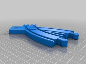 Toy Wood Train Track / Spielzeug Holzeisenbahn Schienen / Kreuzung Kurve 2 / BRIO Thomas IKEA eBay kompatibel