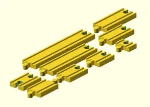 Toy Wood Train Track / Spielzeug Holzeisenbahn Schienen / Gerade / BRIO Thomas IKEA eBay kompatibel