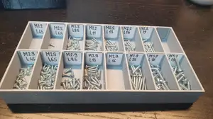 Small-Parts organizer box (Electronics, screws etc.)