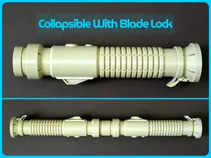 Toggle Collapsible Lightsaber (Blade Lock, Swappable Blade, & Dual Option)