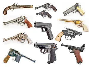 Guns all over the history