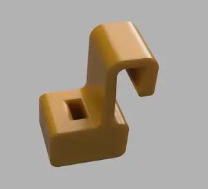Bicycle panniers hooks adapter for Gazelle ebike MIK rack