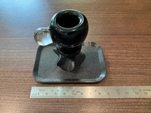 Herb Glass Bowl Packing Stand - 14 mm