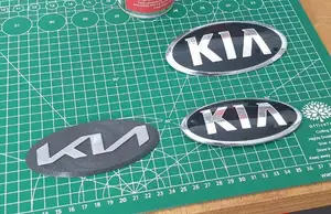 KIA New Logo Badge