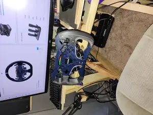 moza es formula type steering wheel