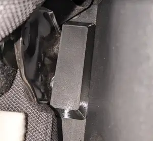 Aygo seat bracket cover