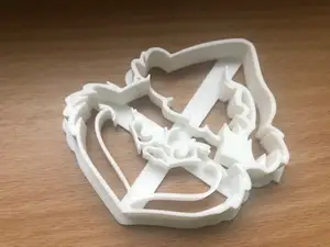 Grinch cookie cutter. Vykrajovátko Grinche