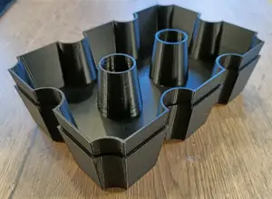 Stackable beer crate ice mold - Biertragerl Eiswürfel (stapelbar)