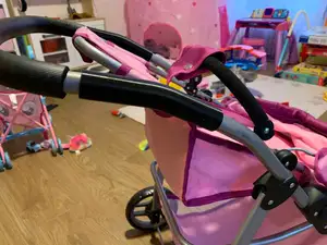 Tube for baby doll carriage handle