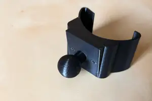 Cubenest mount adapter for Mercedes SLK R170 cup holder tray