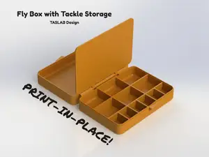 Fly Box with Tackle Storage