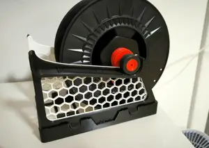 Silent Auto-Rewinding Gravity Spoolholder with printed TPU parts