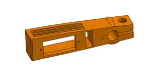 Scimitar2 fpv rc plane wing lock mod for a smaller servo