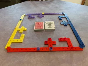 Pegs and Jokers Game Set (Trouble, Aggravation, Sorry, Parcheesi)
