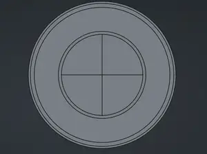 Automotive-Inspired Roundel Coaster BMW