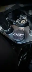 Honda NT1100 motorcycle steering stem nut cover