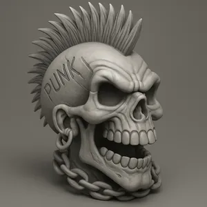 Skull Punk style