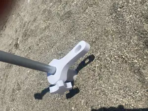 Beach umbrella sand anchor