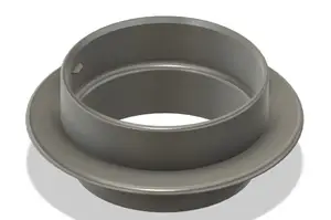 Průchodka na zeď mobilní klimatizace ETA pro flexi potrubí 155 mm - Grommet for wall ETA mobile air conditioner for flexible pipes 155 mm