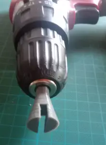 Drill bit for eye bolt, hook or wing nut Parametric (Freecad)