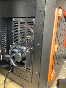 Fan cover for the core one electronic board
