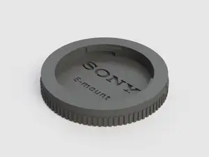 Rear lens cap for Sony E-mount
