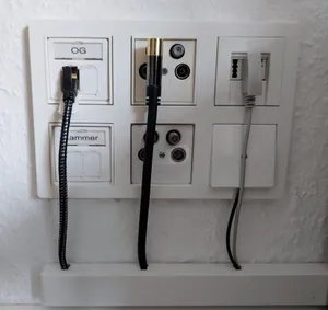 Socket Frame electric outlet Gira 2x3