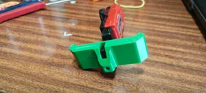 Insert for measuring the belt tension of a 3 D printer